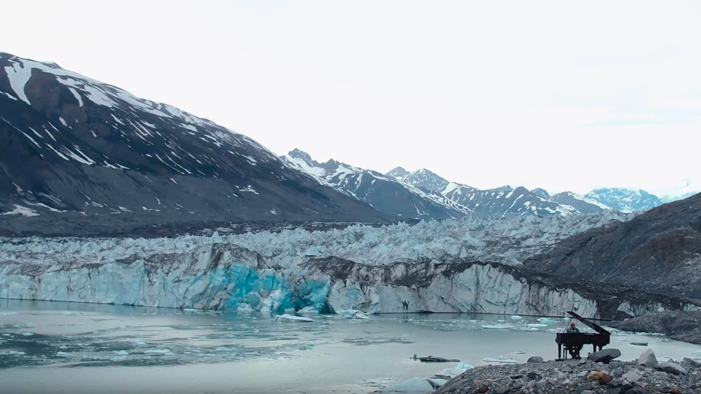 Piano at Lowell Glacier 2